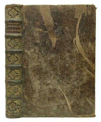 PORTRAITS.  Bound volume containing 4 series of engraved portraits of European and Ottoman rulers.  Rome, 1699-1709